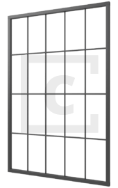 Решётка на окно сварная 1-1