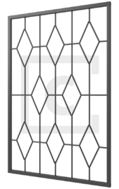 Решетка на окна первого этажа 1-14
