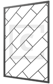 Решётка на окно сварная 1-26