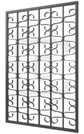 Решётка на окно сварная 3-48