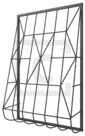 Решётка на окно сварная 2-63