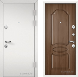 Дверь утепленная с порошковым напылением уличная в дом