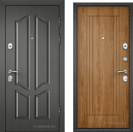 Дверь железная заводская с терморазрывом в дом на заказ стандарт